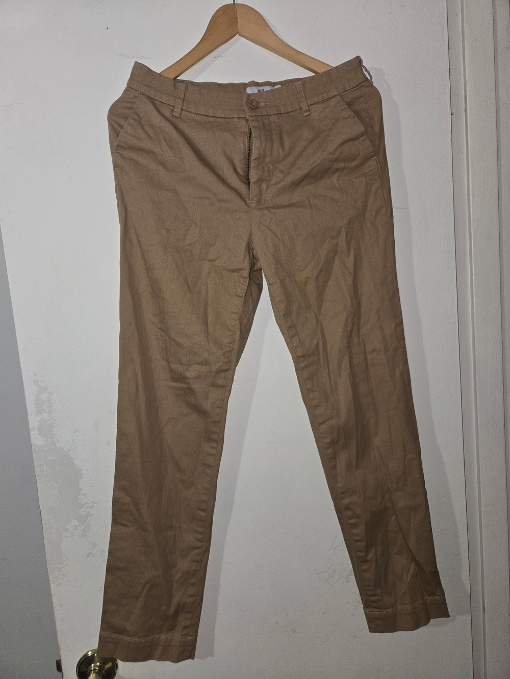 Vineyard VINES Womens Casual Chino Pants in Khaki